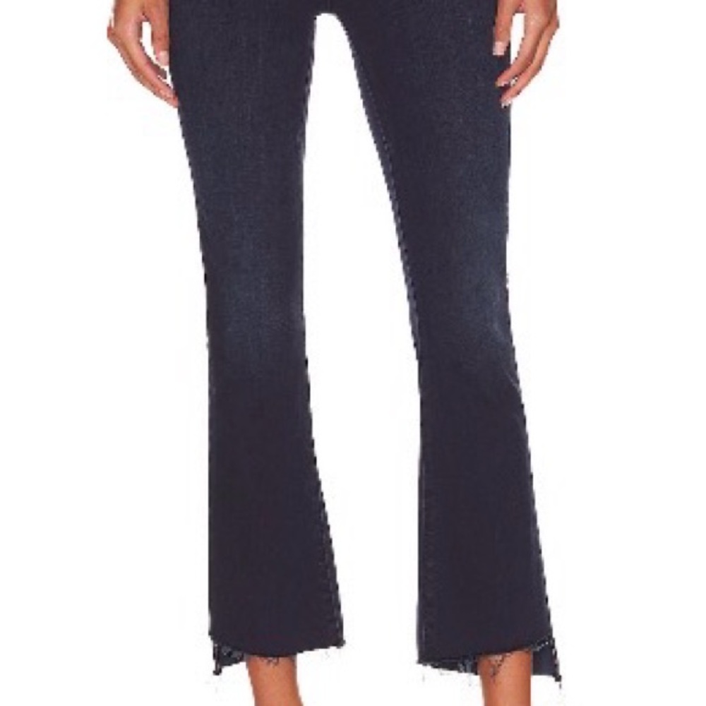 MOTHER Dark Indigo Flare Jeans